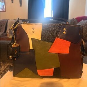Coach rogue 30 Patchwork Leather Shoulder Bag